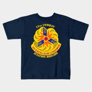 12th Aviation Brigade Kids T-Shirt